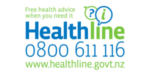 Healthline supporters block