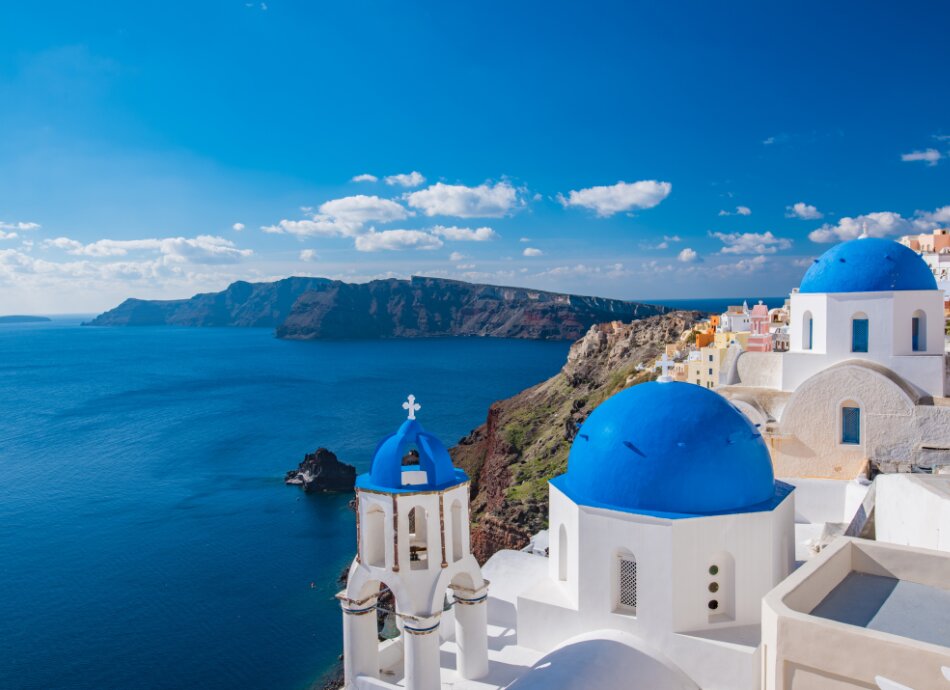 Church in Santorini Greece