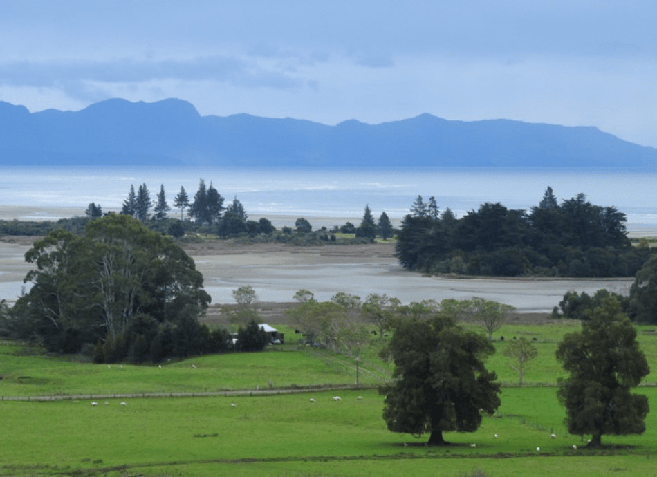 Farmland and coast Takaka HN 950x690