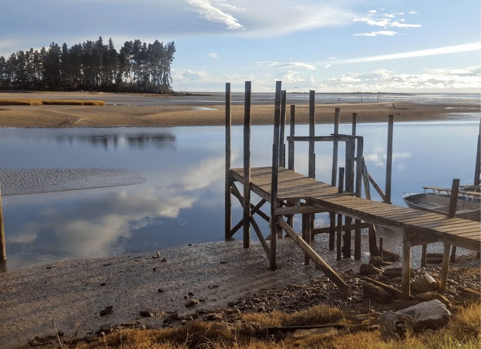 Riwaka wharf New Zealand