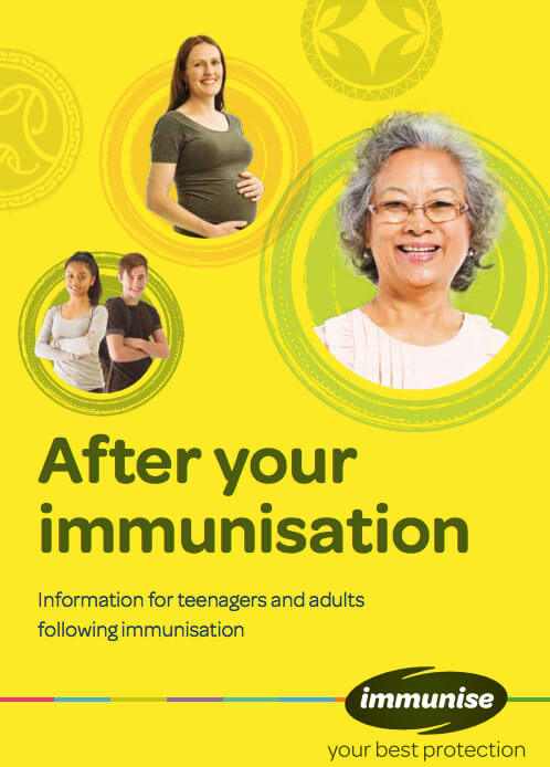 after your immunisation moh nz