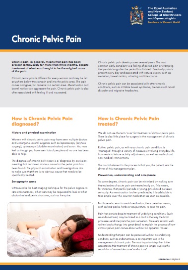 chronic pelvic pain