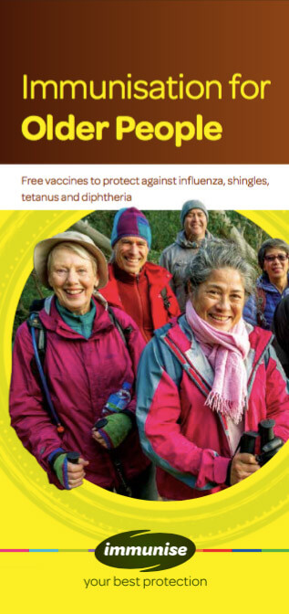 immunisation for older people moh hpa nz